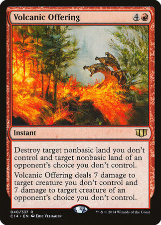 Volcanic Offering [Commander 2014] | Jack's On Queen