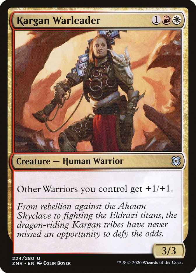 Kargan Warleader [Zendikar Rising] | Jack's On Queen