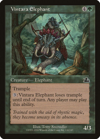 Vintara Elephant [Prophecy] | Jack's On Queen