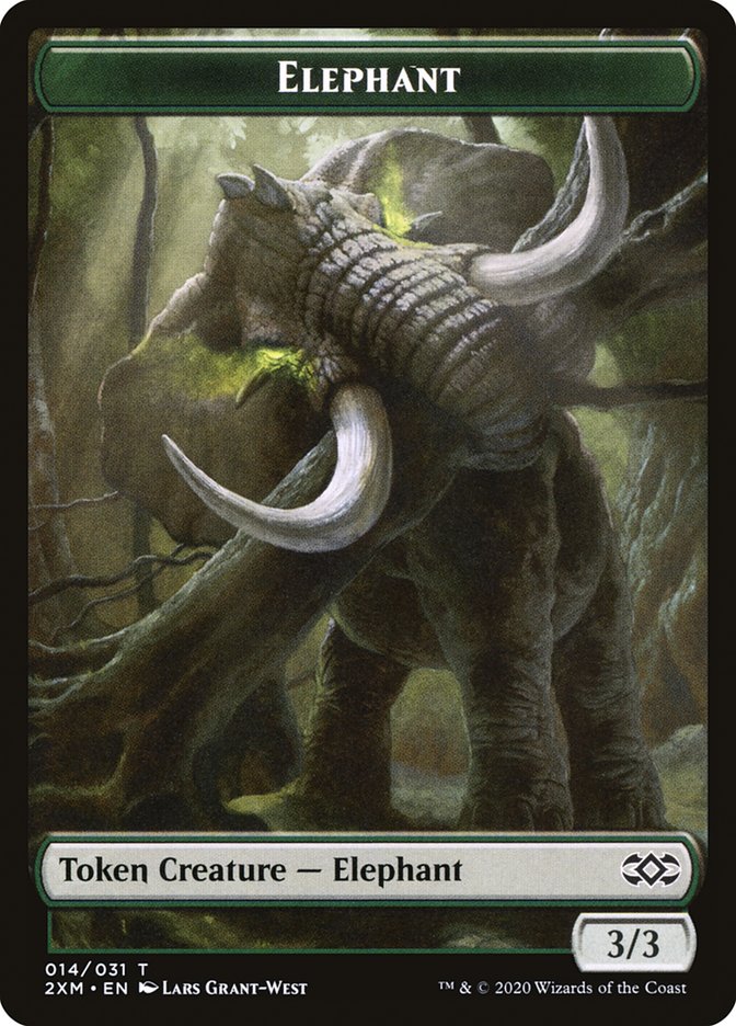 Elephant Token [Double Masters] | Jack's On Queen