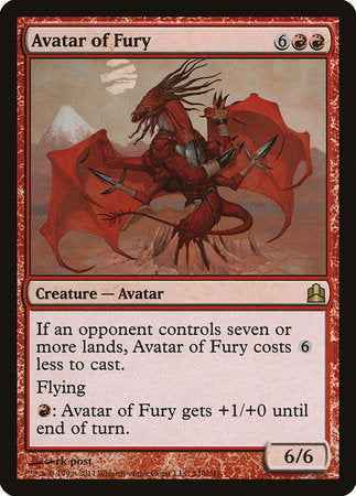 Avatar of Fury [Commander 2011] | Jack's On Queen