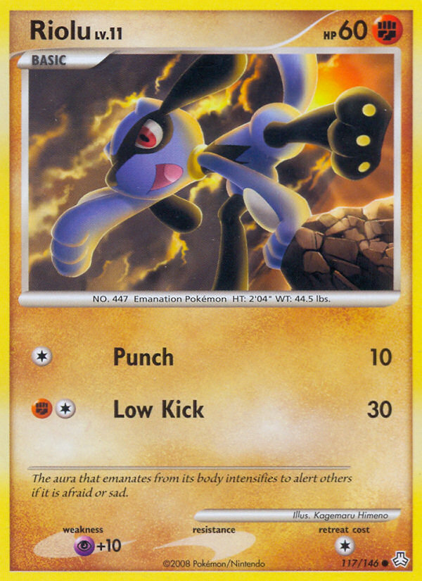 Riolu (117/146) [Diamond & Pearl: Legends Awakened] | Jack's On Queen