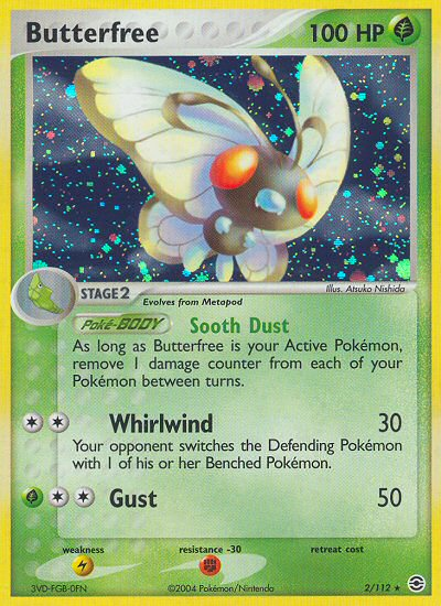 Butterfree (2/112) [EX: FireRed & LeafGreen] | Jack's On Queen