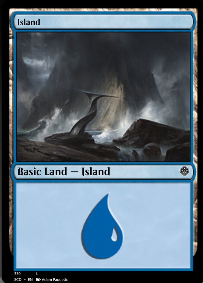 Island (339) [Starter Commander Decks] | Jack's On Queen