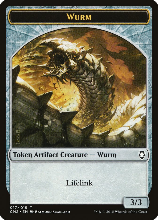 Wurm (Lifelink) [Commander Anthology Volume II Tokens] | Jack's On Queen