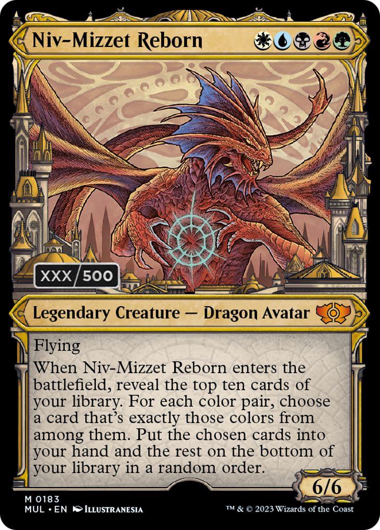 Niv-Mizzet Reborn (Serialized) [Multiverse Legends] | Jack's On Queen