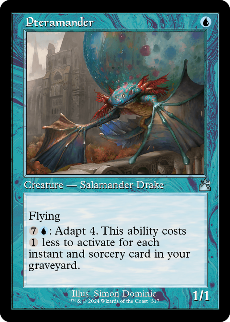 Pteramander (Retro Frame) [Ravnica Remastered] | Jack's On Queen