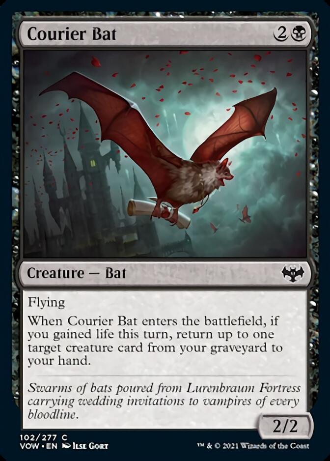 Courier Bat [Innistrad: Crimson Vow] | Jack's On Queen