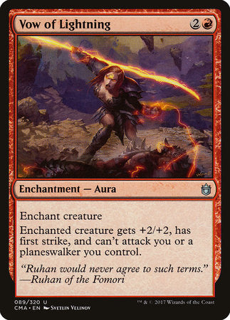 Vow of Lightning [Commander Anthology] | Jack's On Queen