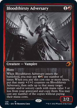 Bloodthirsty Adversary [Innistrad: Double Feature] | Jack's On Queen