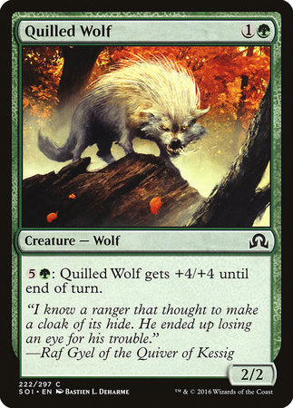 Quilled Wolf [Shadows over Innistrad] | Jack's On Queen