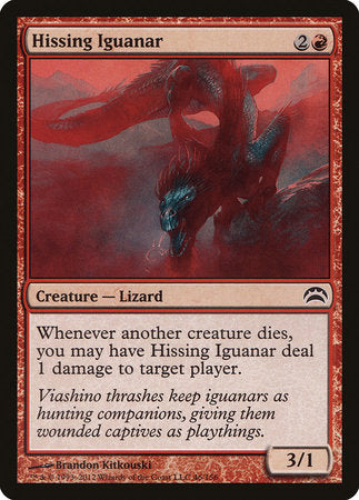 Hissing Iguanar [Planechase 2012] | Jack's On Queen