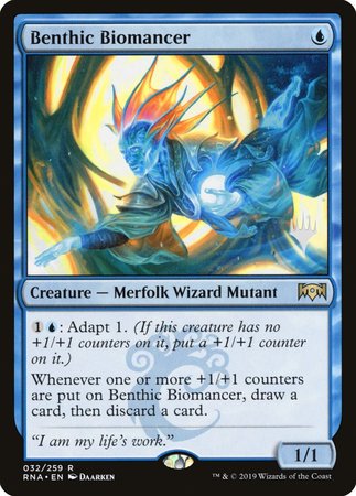 Benthic Biomancer [Ravnica Allegiance Promos] | Jack's On Queen