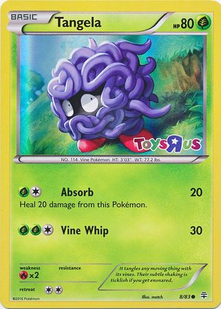 Tangela (8/83) (Toys R Us Promo) [XY: Generations] | Jack's On Queen