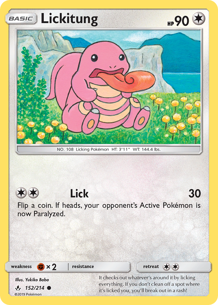 Lickitung (152/214) [Sun & Moon: Unbroken Bonds] | Jack's On Queen