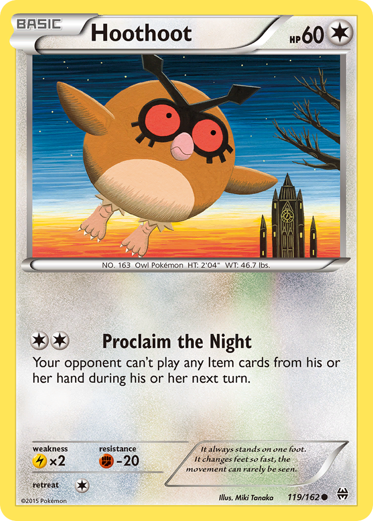 Hoothoot (119/162) [XY: BREAKthrough] | Jack's On Queen