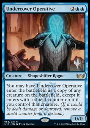 Undercover Operative (Promo Pack) [Streets of New Capenna Promos] | Jack's On Queen