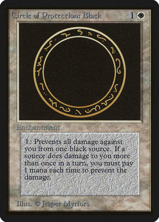 Circle of Protection: Black [Limited Edition Beta] | Jack's On Queen