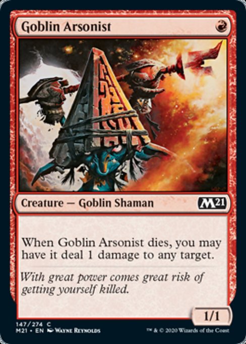 Goblin Arsonist [Core Set 2021] | Jack's On Queen