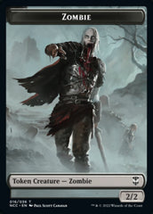 Zombie // Drake Double-sided Token [Streets of New Capenna Commander Tokens] | Jack's On Queen