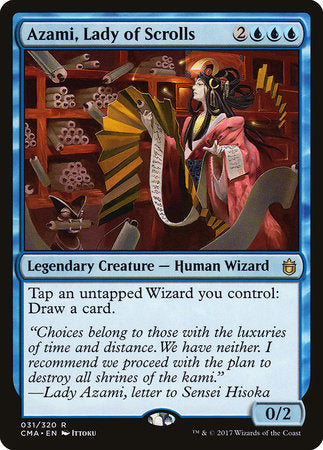 Azami, Lady of Scrolls [Commander Anthology] | Jack's On Queen