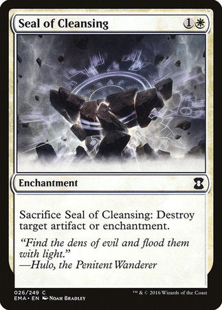 Seal of Cleansing [Eternal Masters] | Jack's On Queen