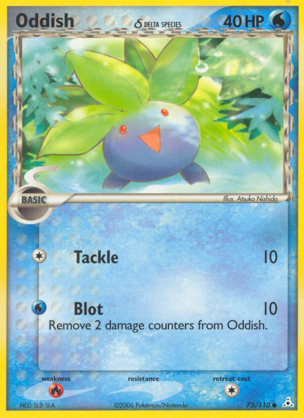 Oddish (73/110) (Delta Species) [EX: Holon Phantoms] | Jack's On Queen