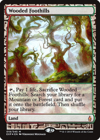 Wooded Foothills [Zendikar Expeditions] | Jack's On Queen