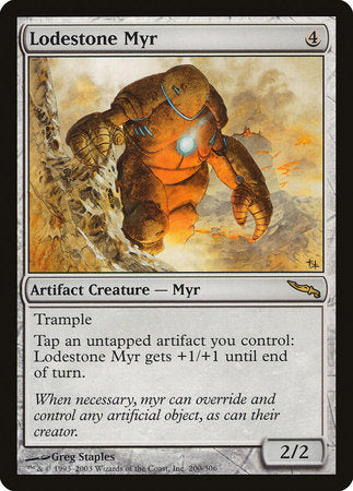 Lodestone Myr [Mirrodin] | Jack's On Queen