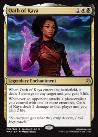 Oath of Kaya [War of the Spark] | Jack's On Queen