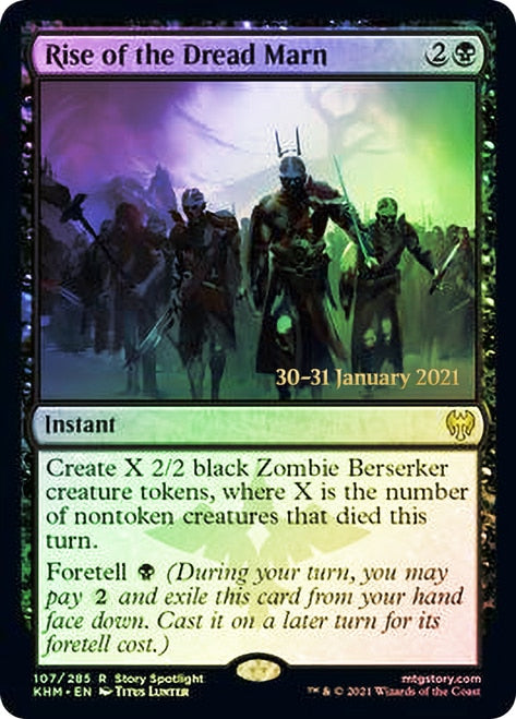 Rise of the Dread Marn  [Kaldheim Prerelease Promos] | Jack's On Queen