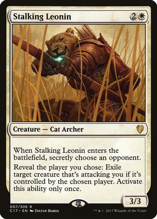 Stalking Leonin [Commander 2017] | Jack's On Queen
