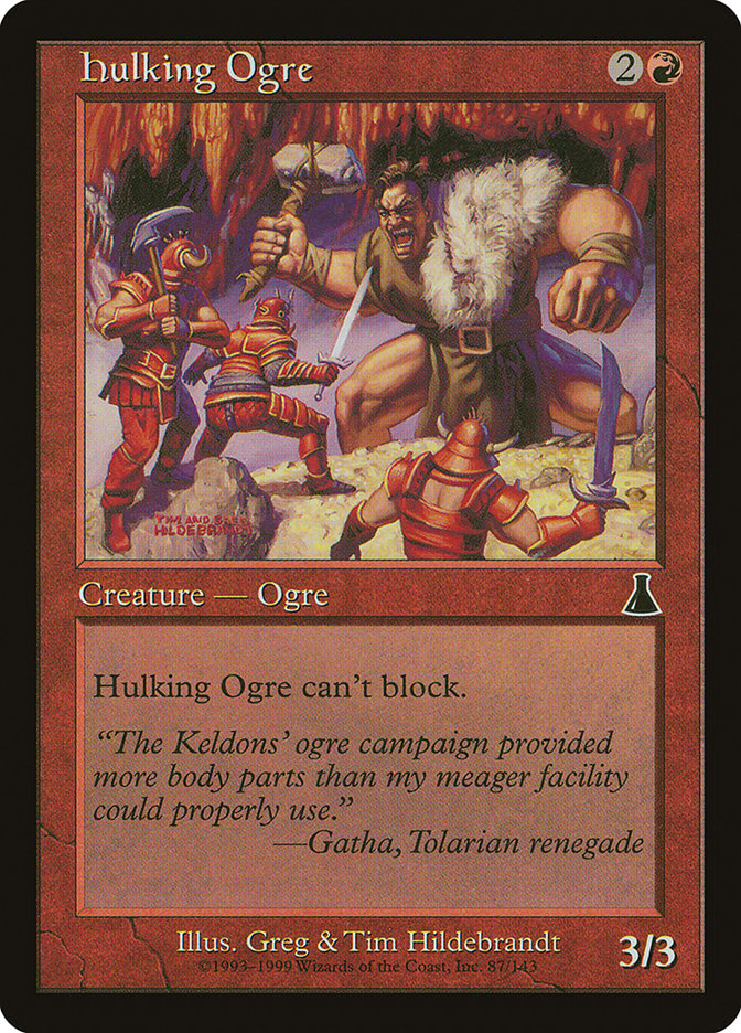 Hulking Ogre [Urza's Destiny] | Jack's On Queen