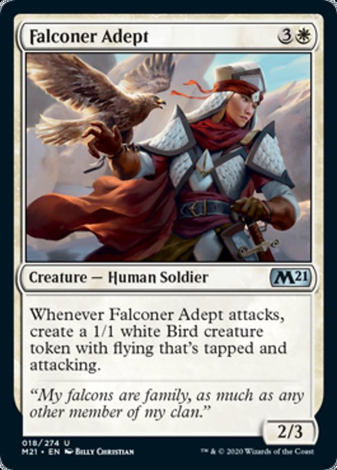 Falconer Adept [Core Set 2021] | Jack's On Queen