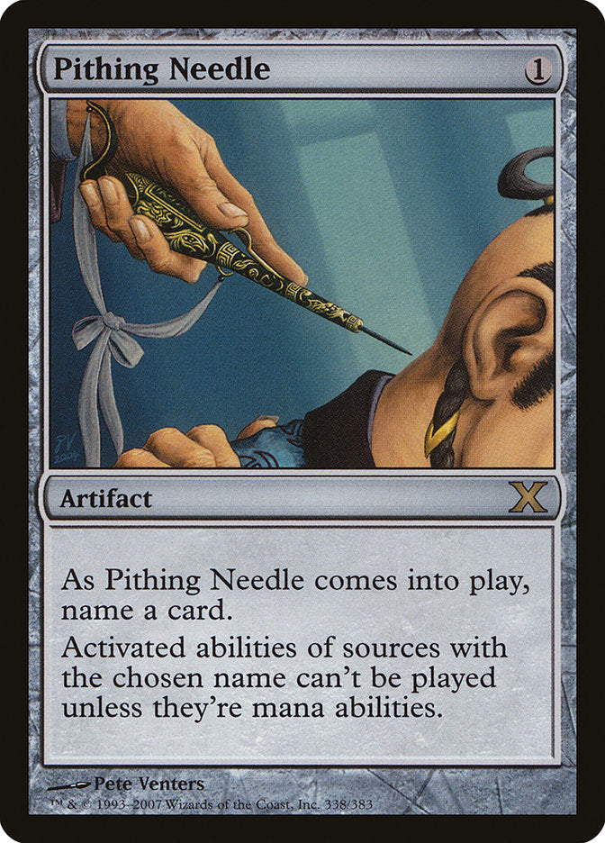 Pithing Needle [Tenth Edition] | Jack's On Queen