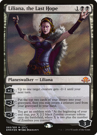 Liliana, the Last Hope SDCC 2016 EXCLUSIVE [San Diego Comic-Con 2016] | Jack's On Queen