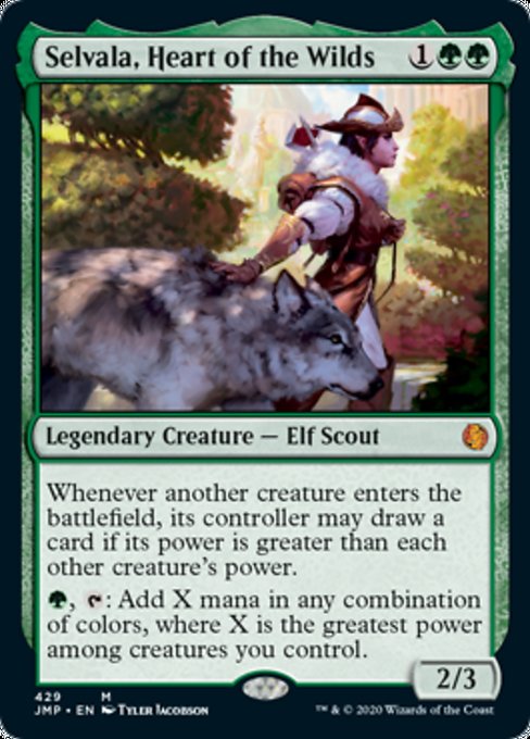 Selvala, Heart of the Wilds [Jumpstart] | Jack's On Queen