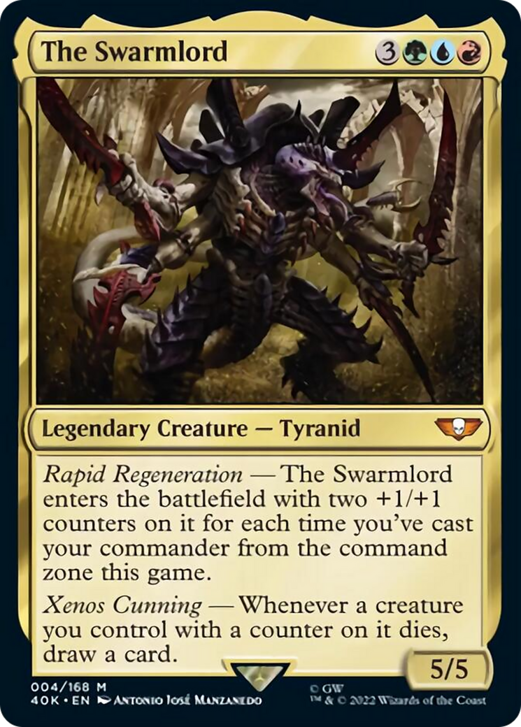 The Swarmlord (Surge Foil) [Universes Beyond: Warhammer 40,000] | Jack's On Queen