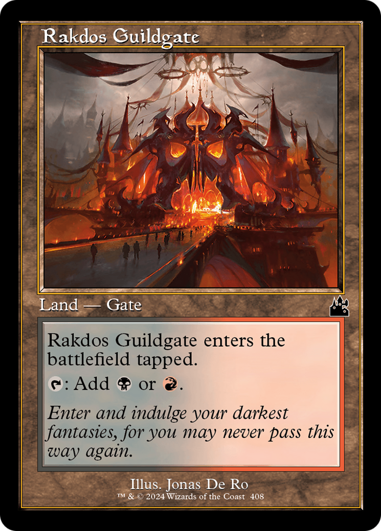 Rakdos Guildgate (Retro Frame) [Ravnica Remastered] | Jack's On Queen