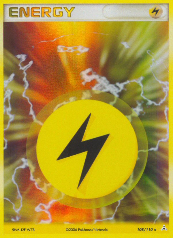 Lightning Energy (108/110) [EX: Holon Phantoms] | Jack's On Queen