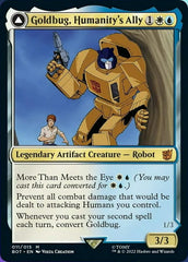 Goldbug, Humanity's Ally // Goldbug, Scrappy Scout [Universes Beyond: Transformers] | Jack's On Queen