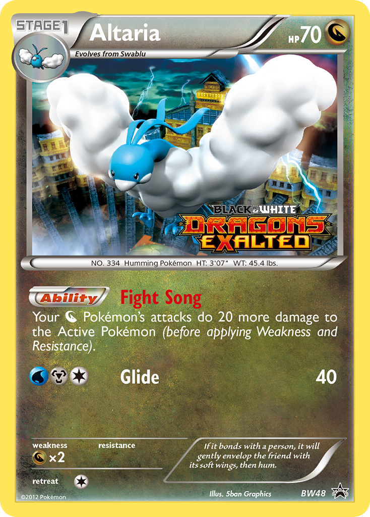 Altaria (BW48) [Black & White: Black Star Promos] | Jack's On Queen