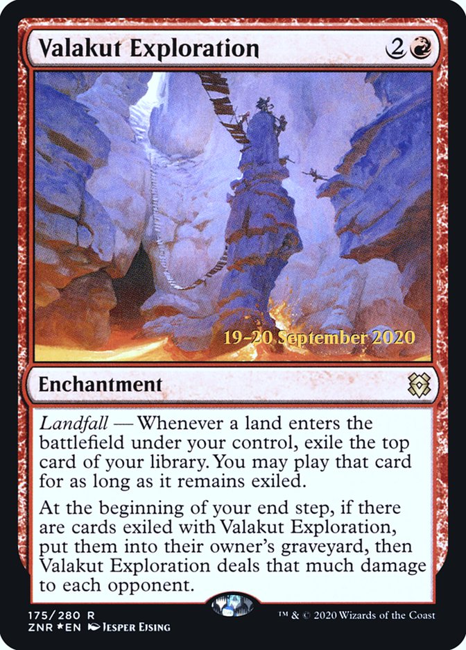 Valakut Exploration  [Zendikar Rising Prerelease Promos] | Jack's On Queen