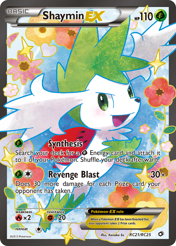 Shaymin EX (RC21/RC25) [Black & White: Legendary Treasures] | Jack's On Queen