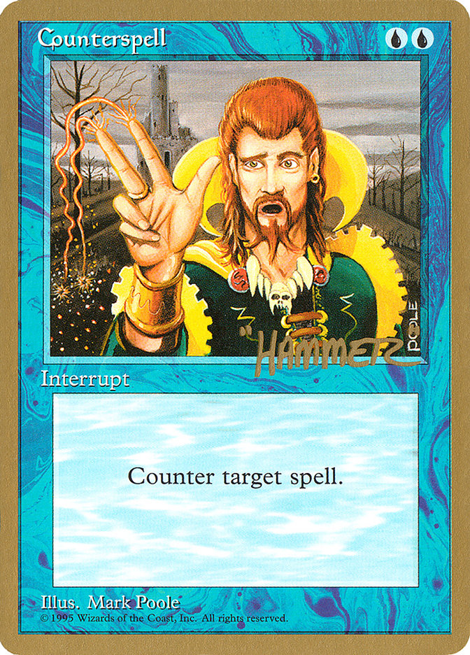 Counterspell (Shawn "Hammer" Regnier) [Pro Tour Collector Set] | Jack's On Queen