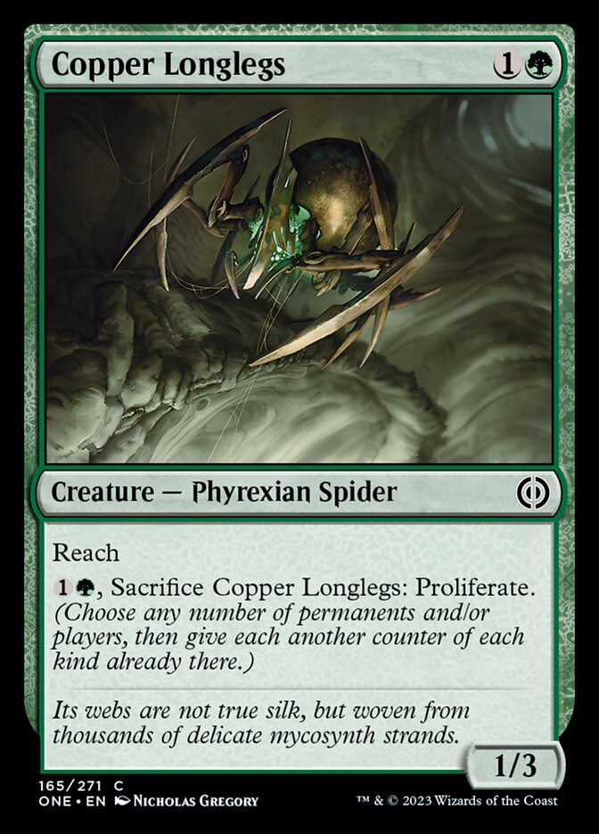 Copper Longlegs [Phyrexia: All Will Be One] | Jack's On Queen