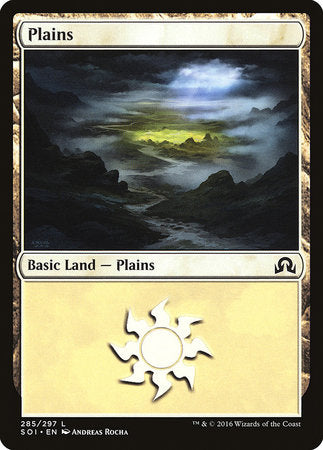 Plains (285) [Shadows over Innistrad] | Jack's On Queen