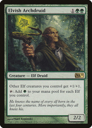 Elvish Archdruid [Magic 2011] | Jack's On Queen