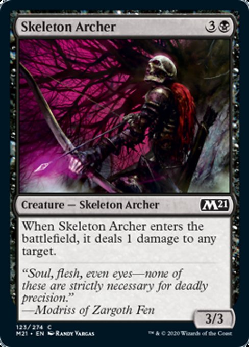 Skeleton Archer [Core Set 2021] | Jack's On Queen