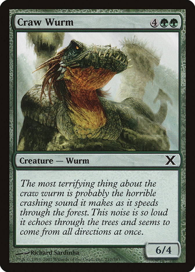 Craw Wurm [Tenth Edition] | Jack's On Queen